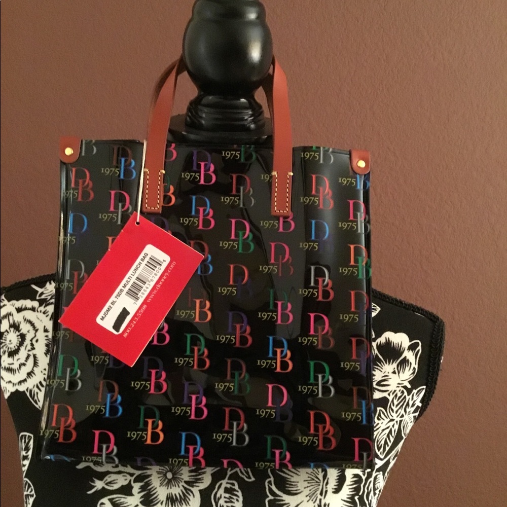 D&B  Monogram Lunch Bag